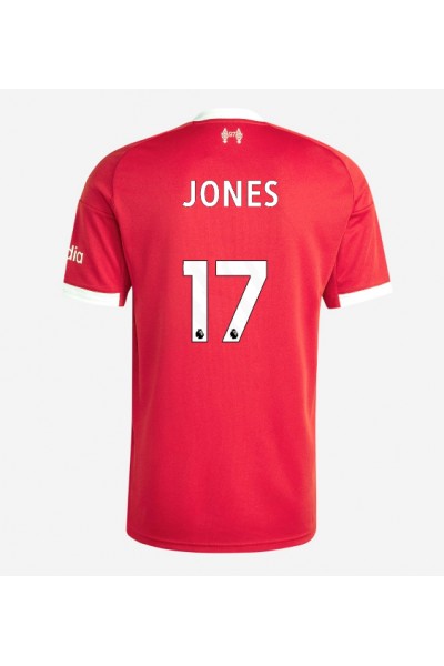 Liverpool Curtis Jones #17 Jalkapallovaatteet Kotipaita 2025-26 Lyhythihainen Liverpool Curtis Jones #17 Jalkapallovaatteet Kotipaita 2025-26 Lyhythihainen